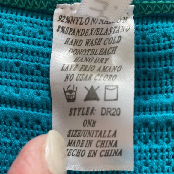 Prime Cut Womens Blue Stretch Bodycon Dress with Cutout one Size Mobwife Y2K - Picture 4 of 7